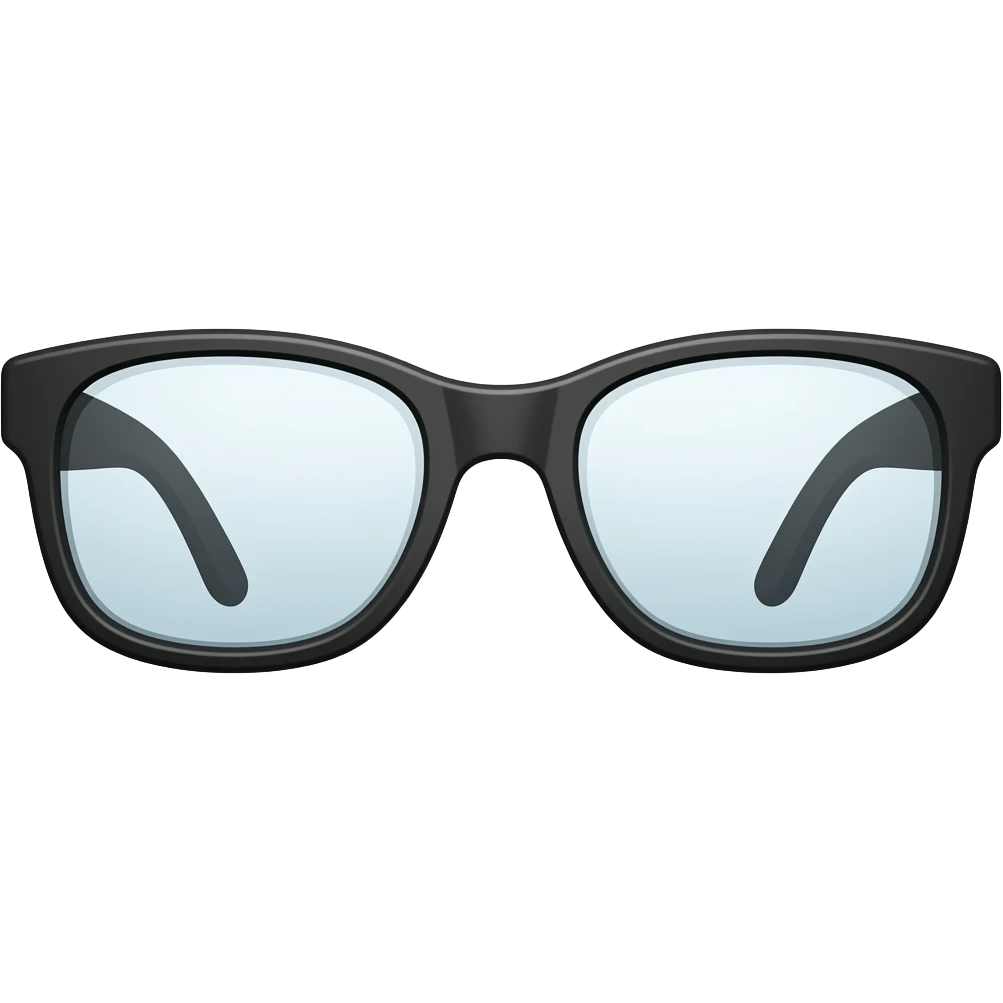 eyeglasses emoji