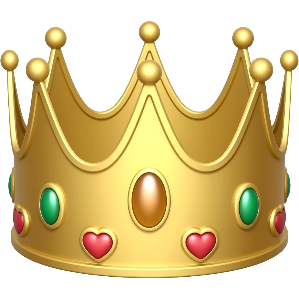 Ballet crown emoji