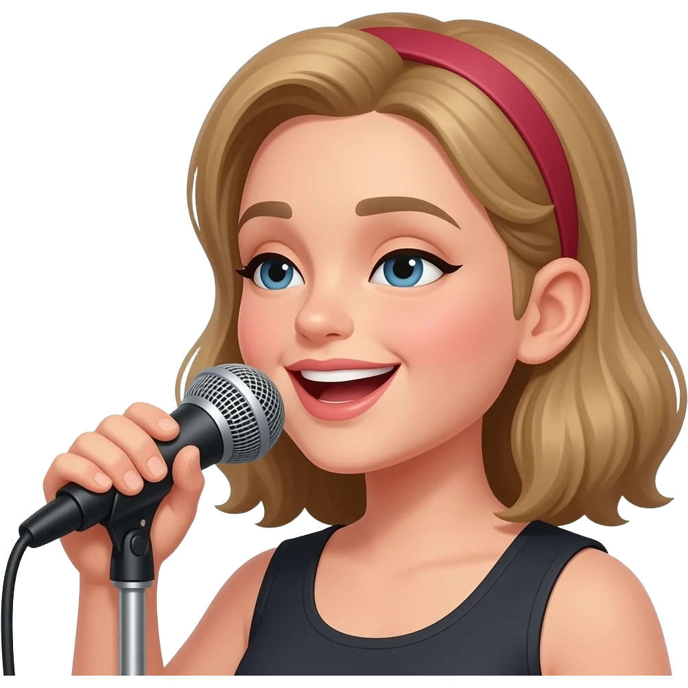 Sing emoji