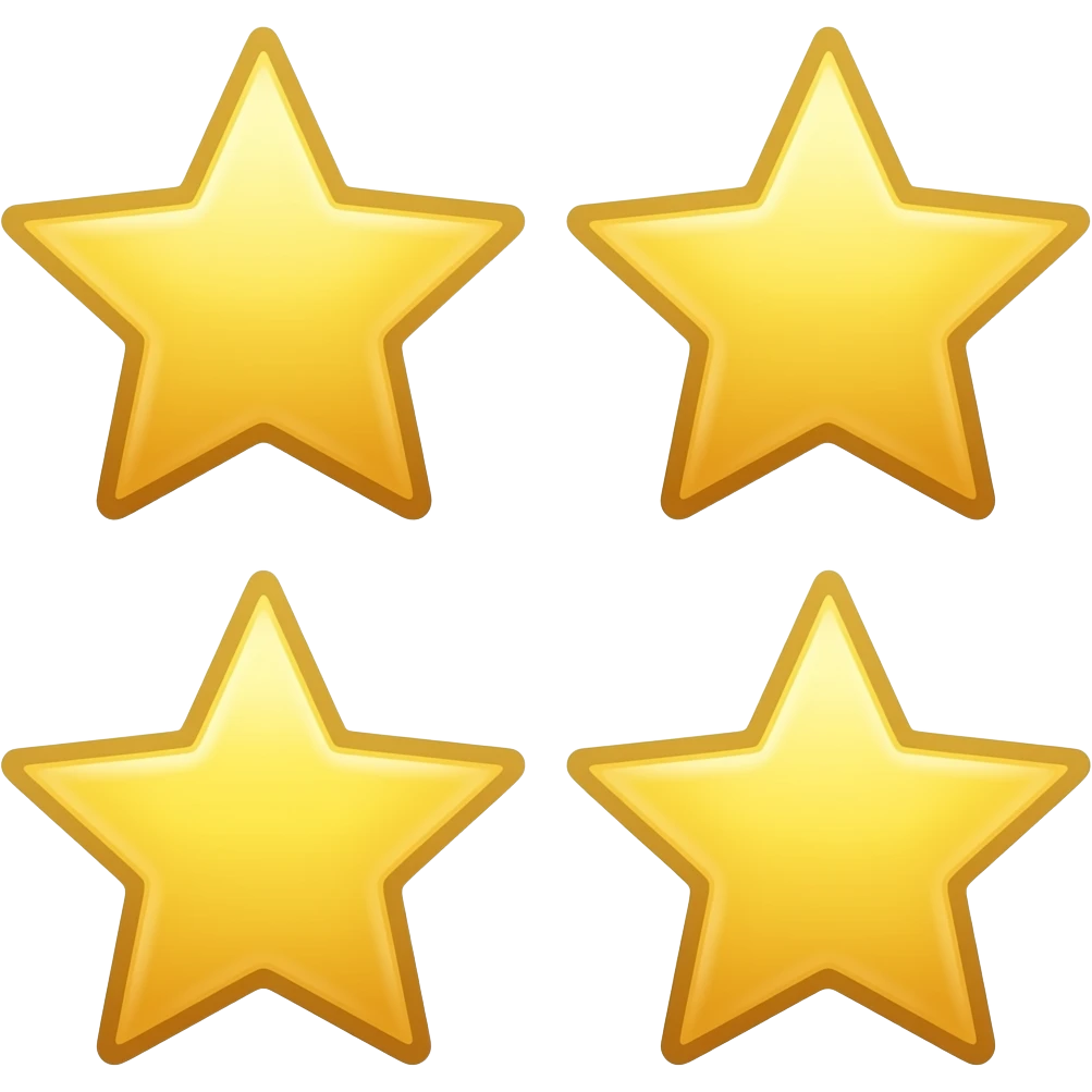 Five star emoji
