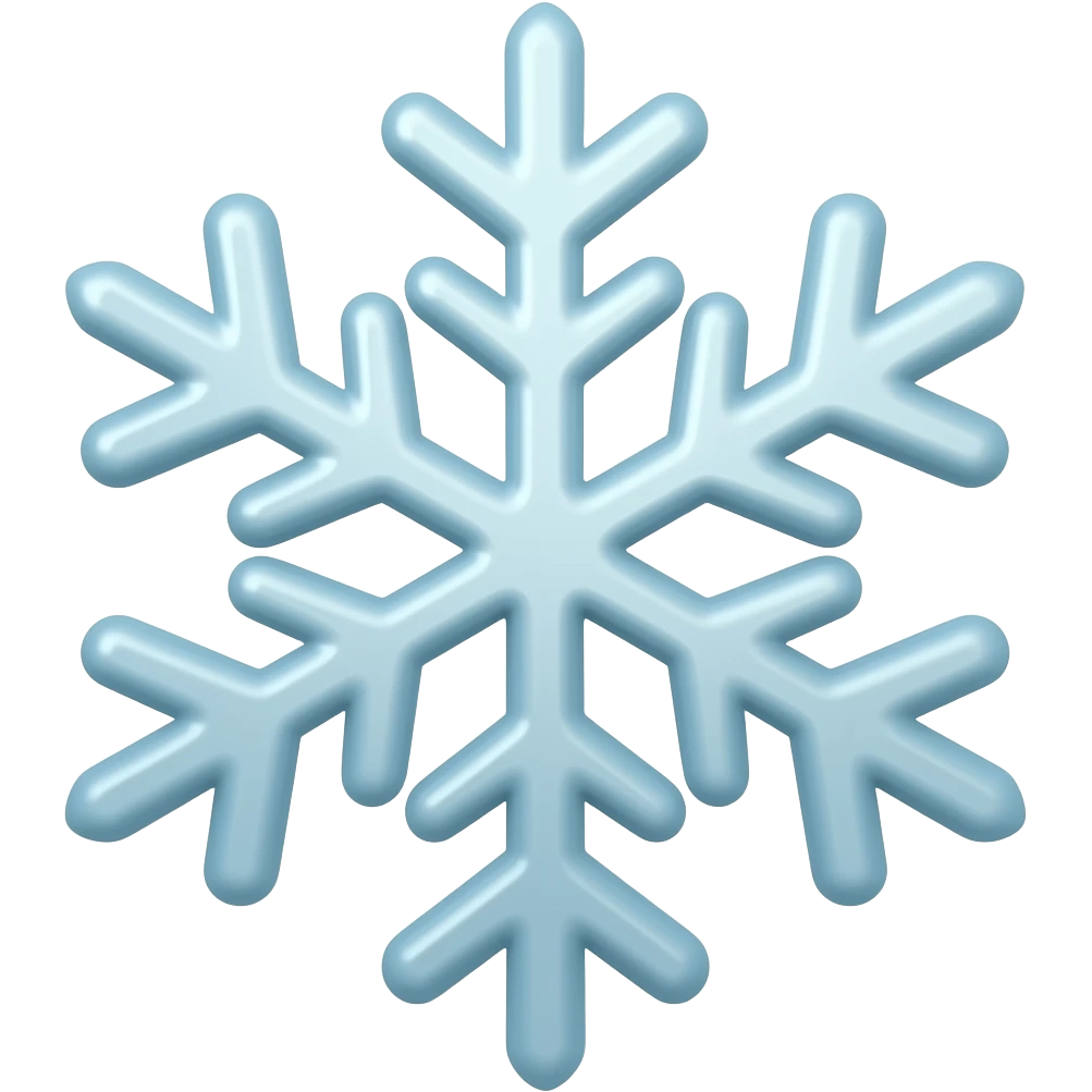 ❄️ emoji