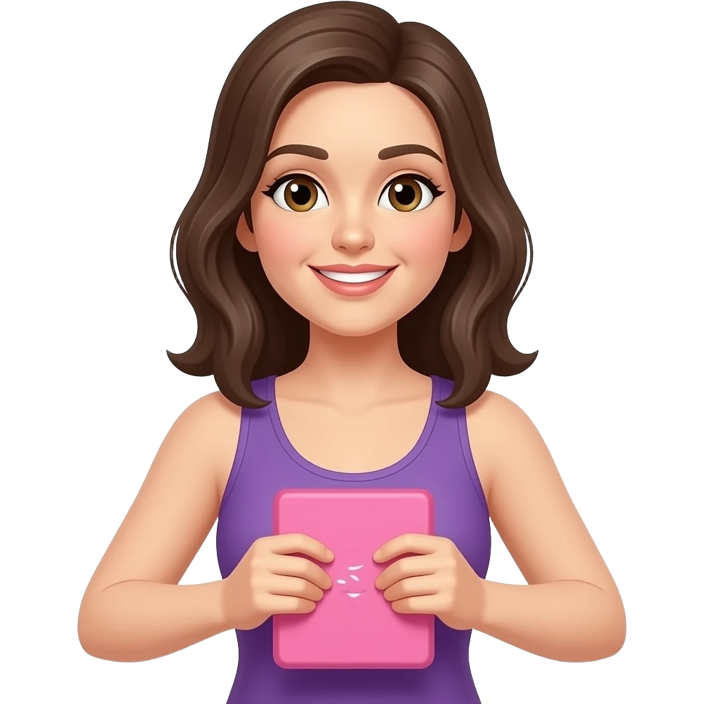 다이어트중인 여자 emoji