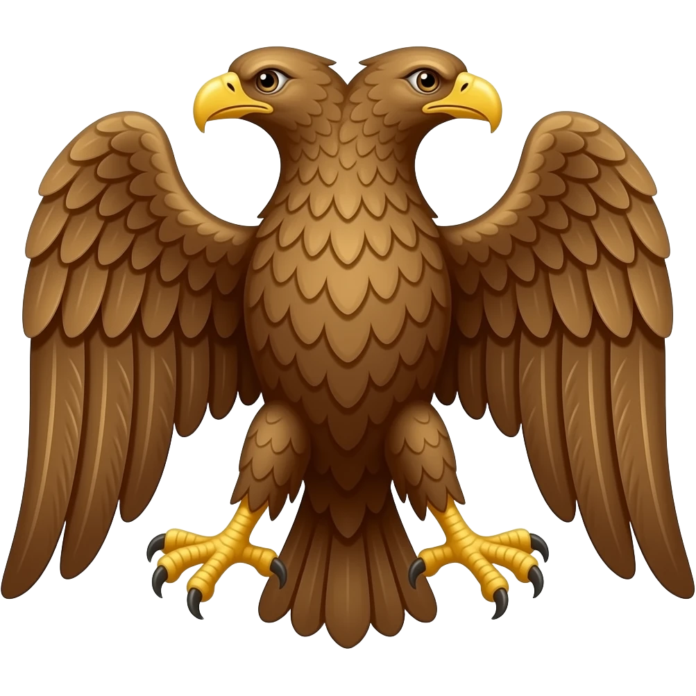 Byzantine two headed eagle emoji