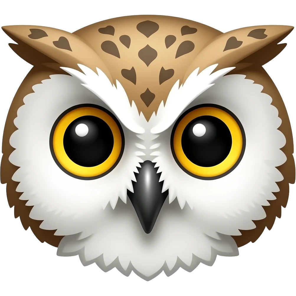 owl head emoji