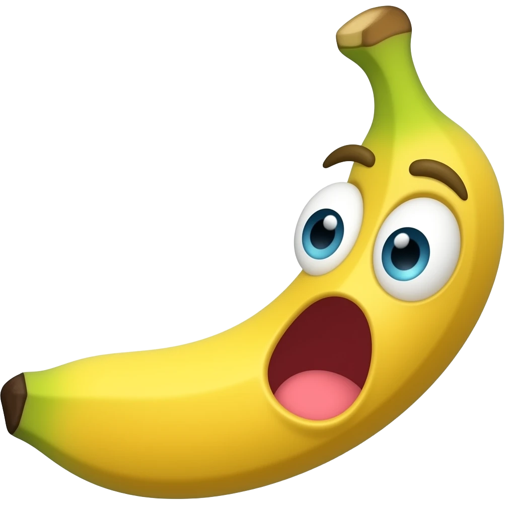 😮🍌 emoji