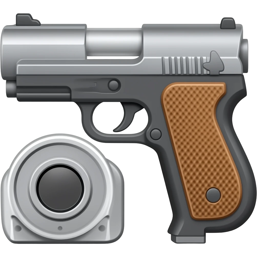 Gun emoji