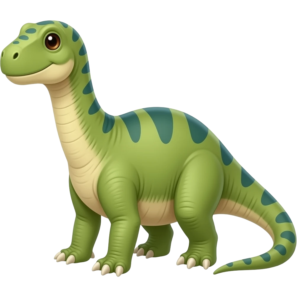Cute Tepetlisaurus emoji