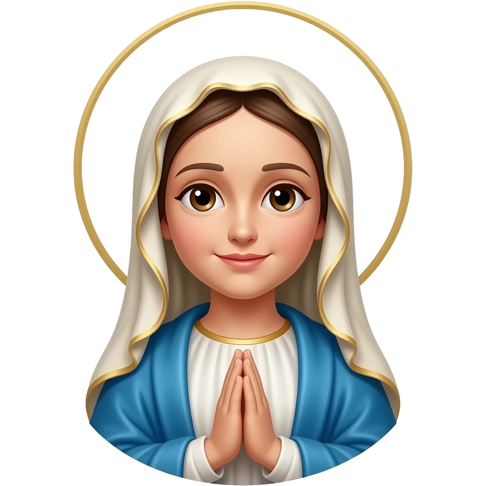 Faça um emoji da nossa senhora aparecida emoji