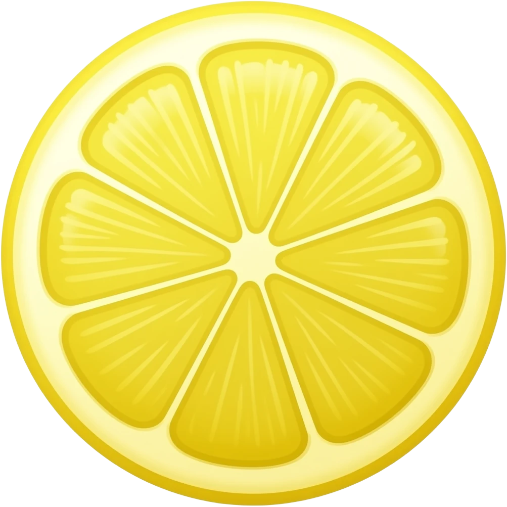 połówka cytryny emoji