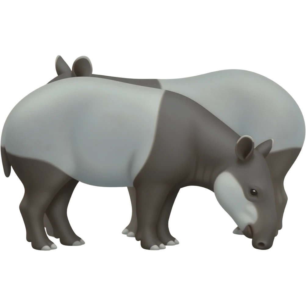 Malayan Tapir emoji
