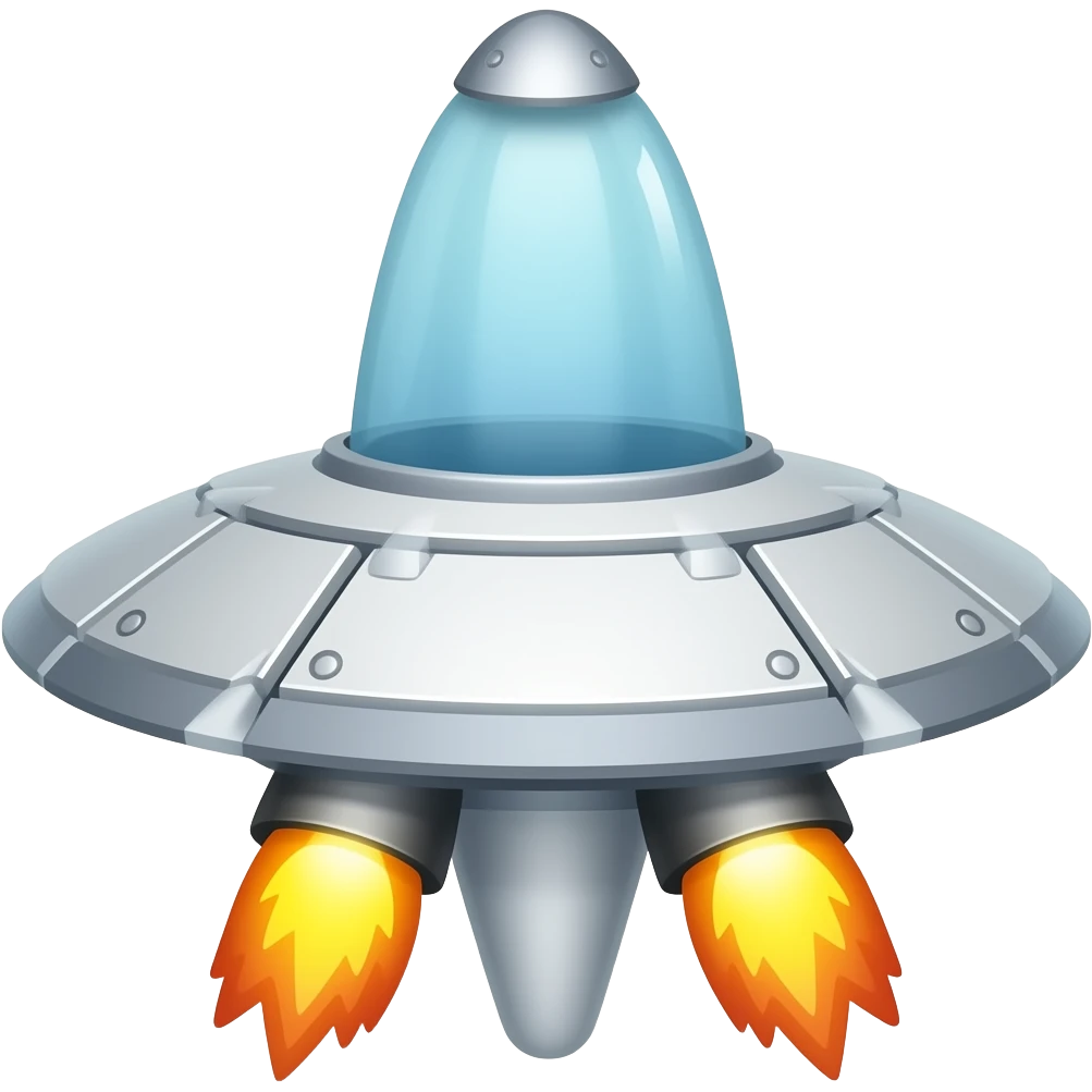 Spaceship emoji