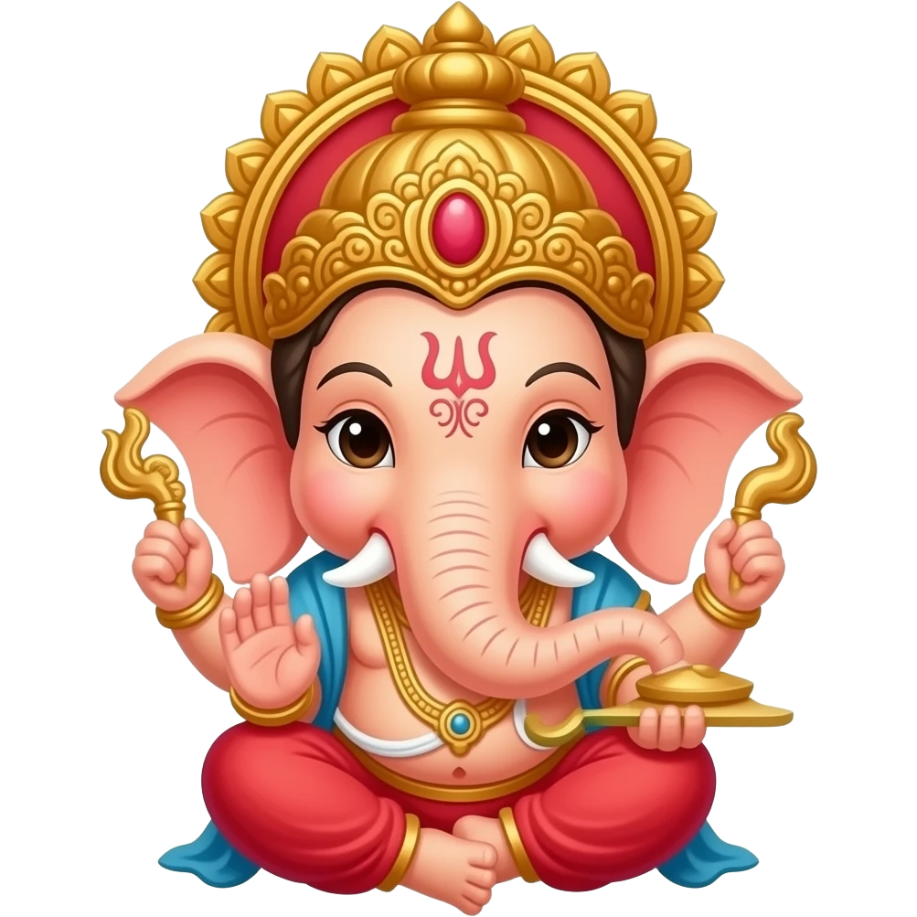 Ganesha from Hindu Mythology emoji