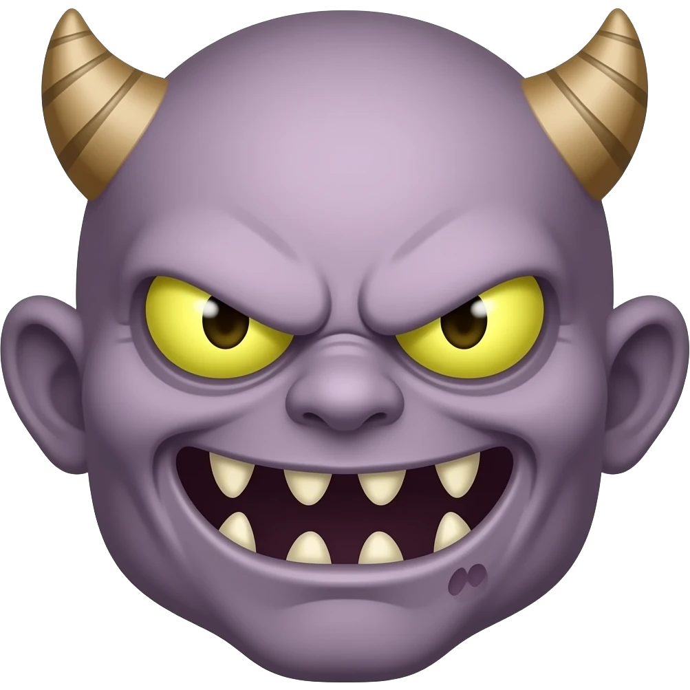 evil monster head emoji emoji