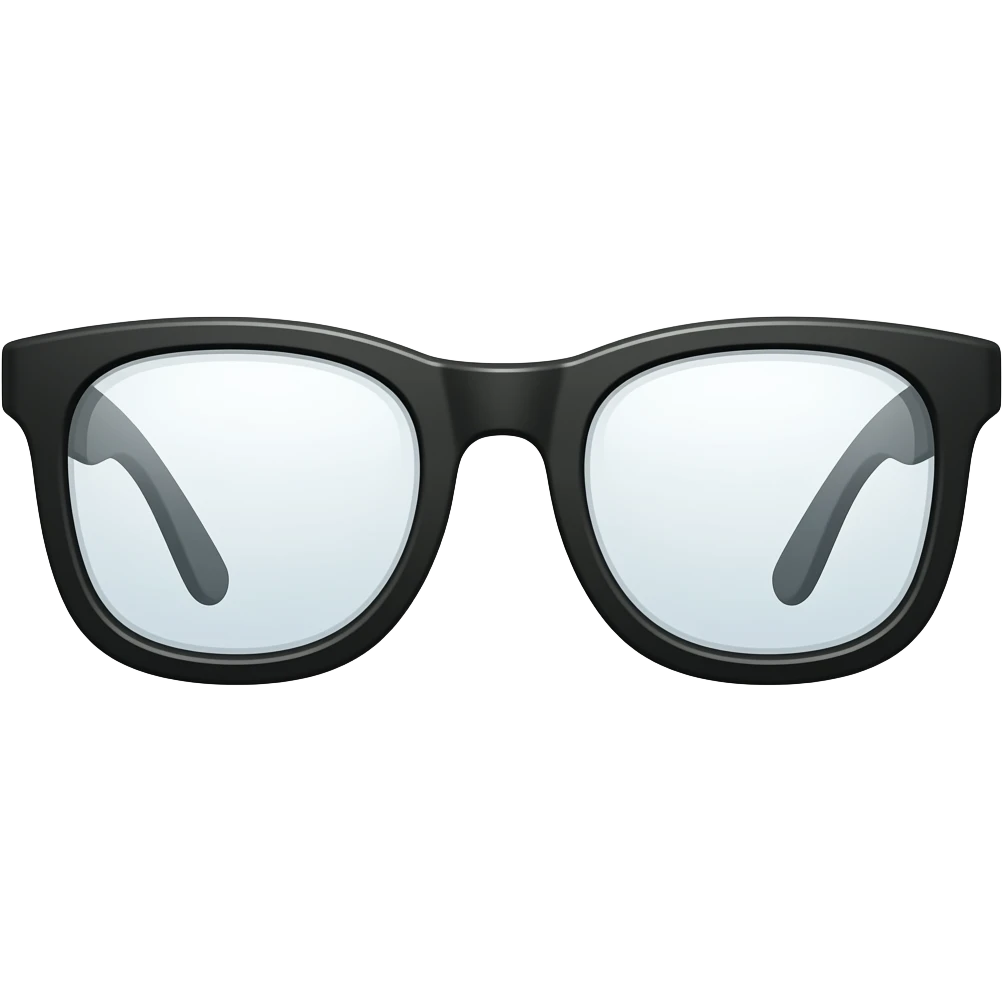 glasses emoji
