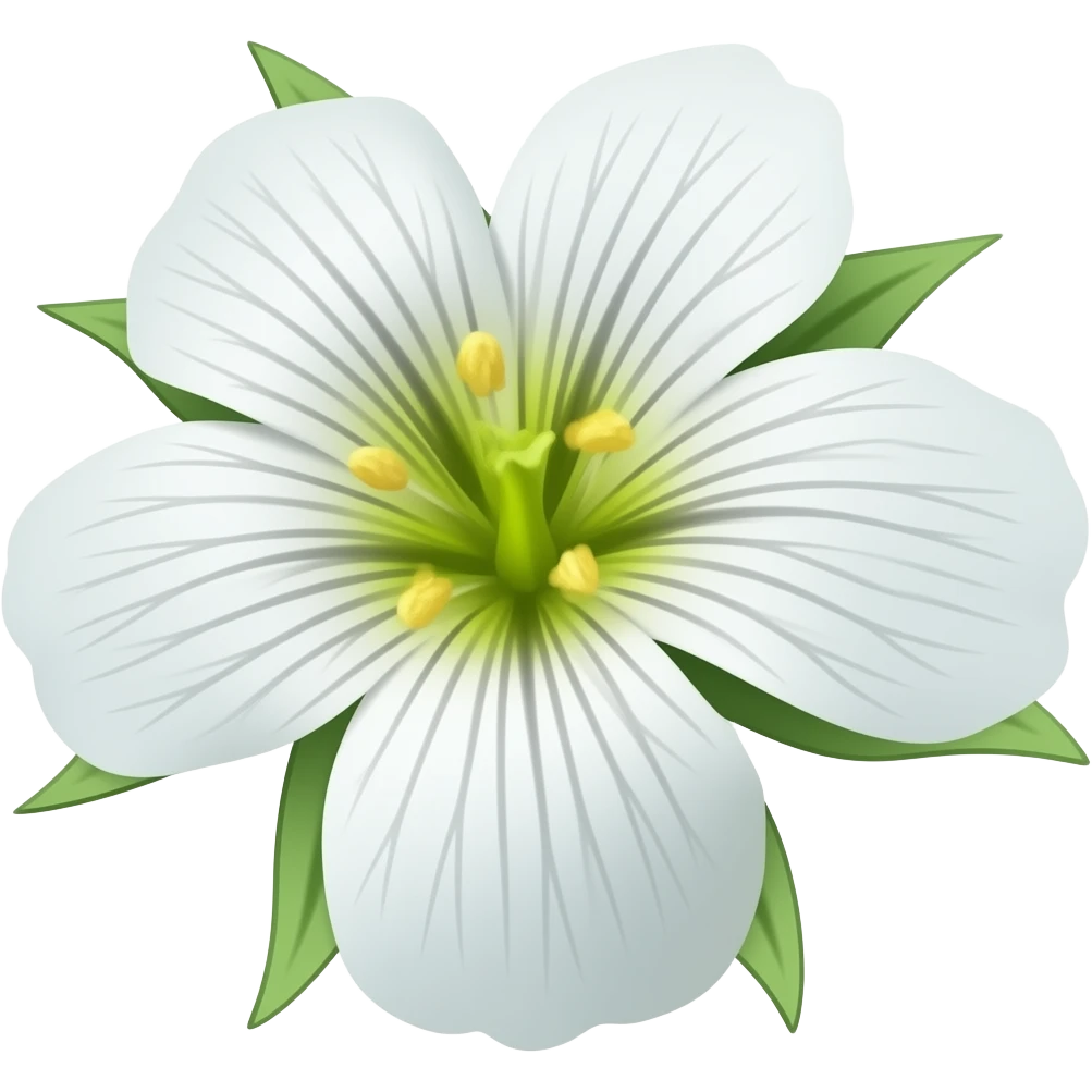 нарисуй цветы asperugo procumbens emoji