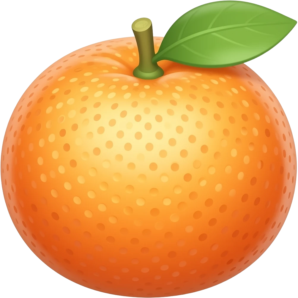 Orange emoji
