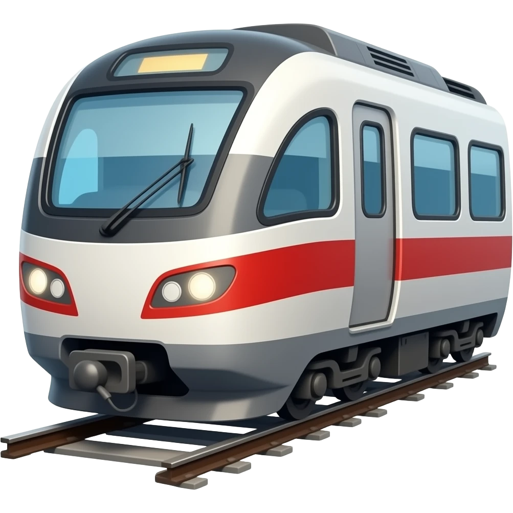 🚄🚃🚃 emoji