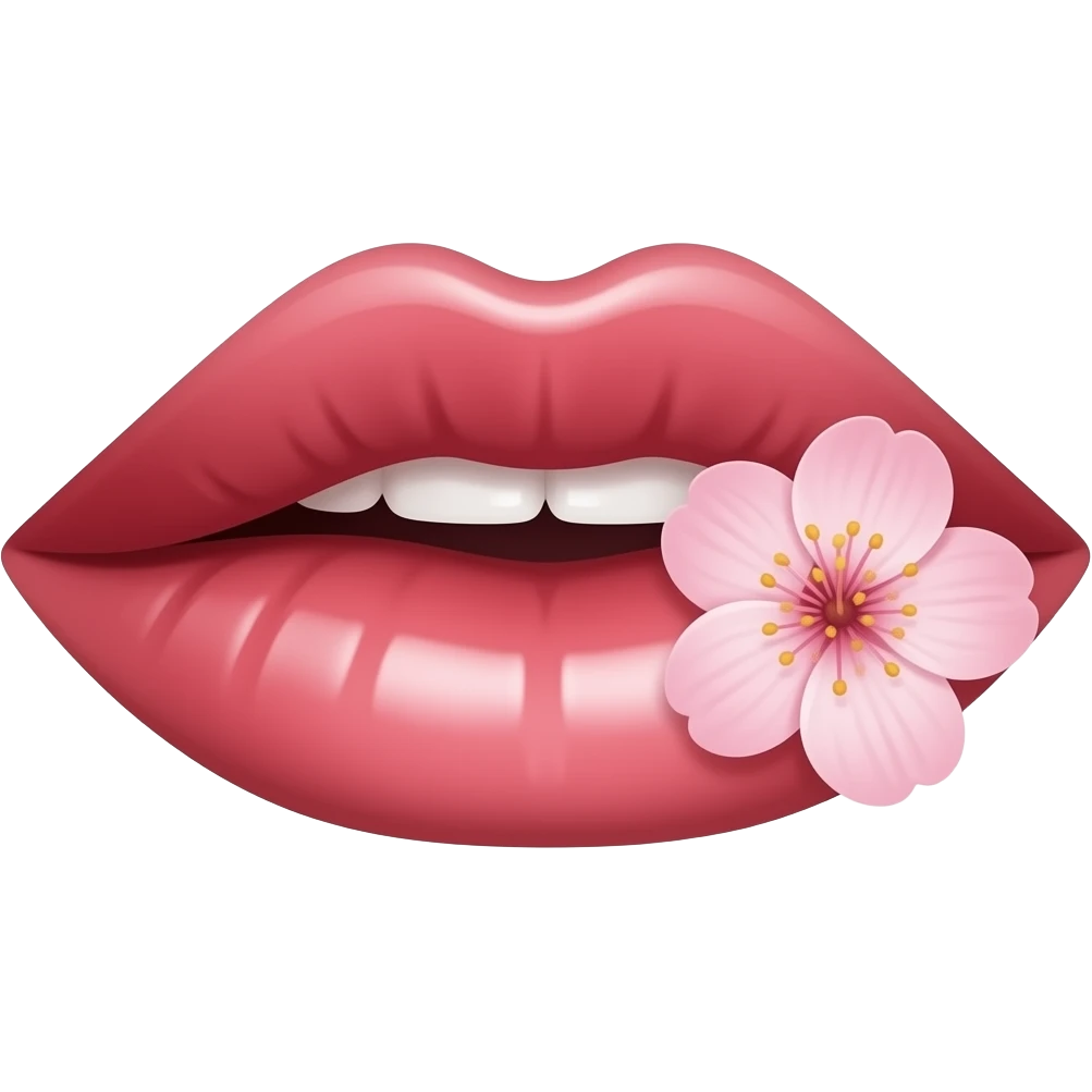 🌸💋 emoji