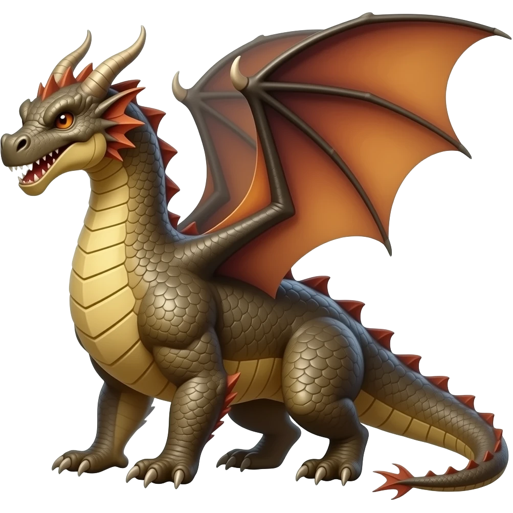 Mega dragon emoji