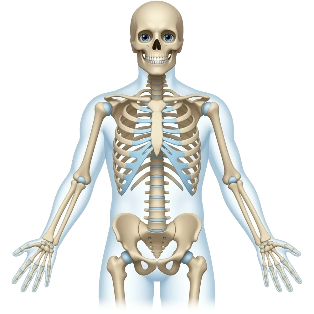 skeleton full body emoji