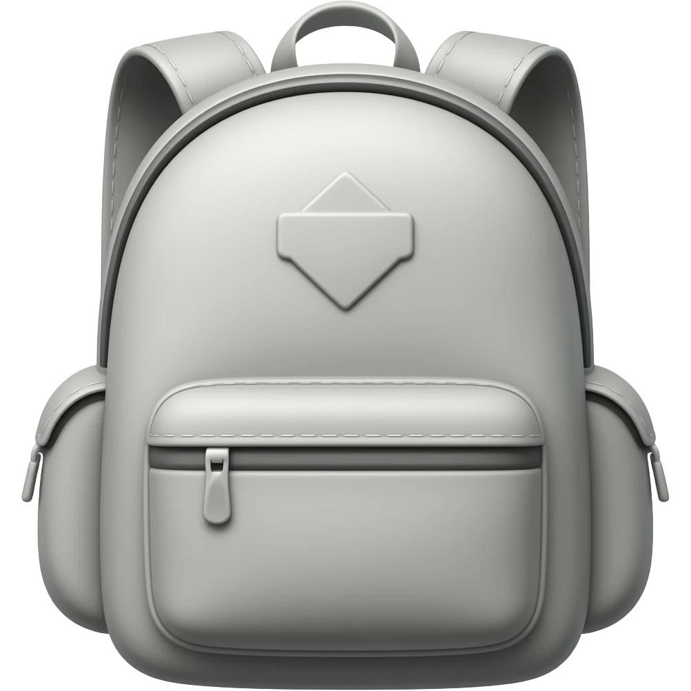 backpack open emoji