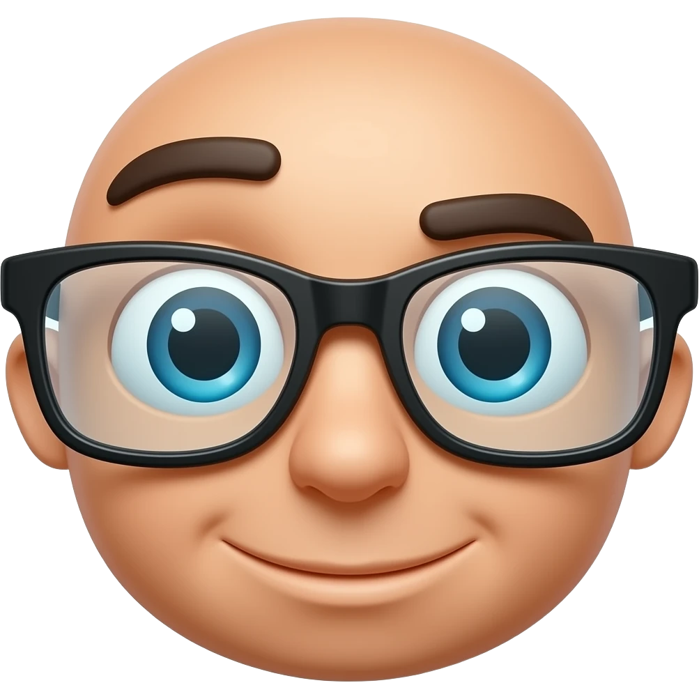 Glasses emoji