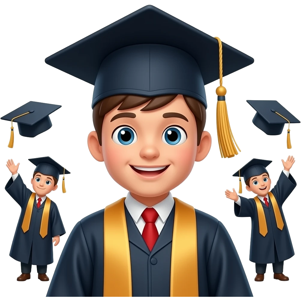 Graduation emoji
