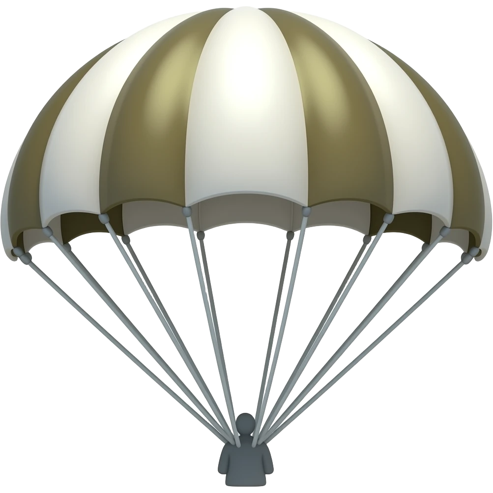 paracaidas emoji