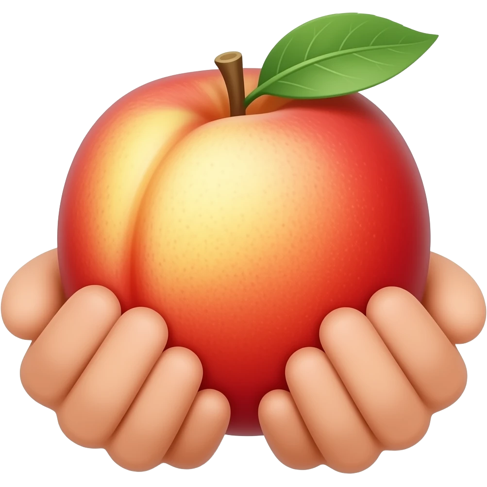 🍑👐 emoji
