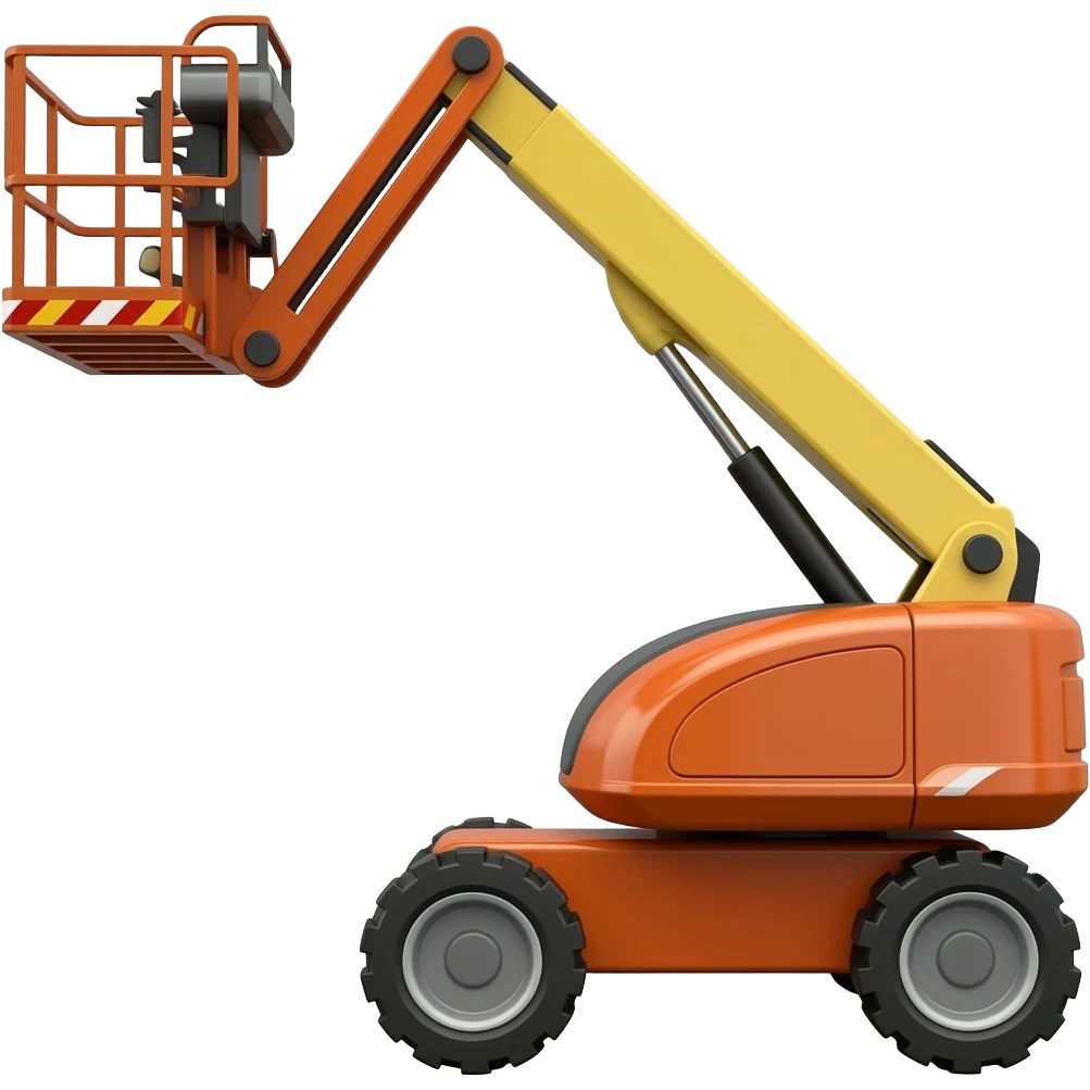 Knuckle boom lift emoji