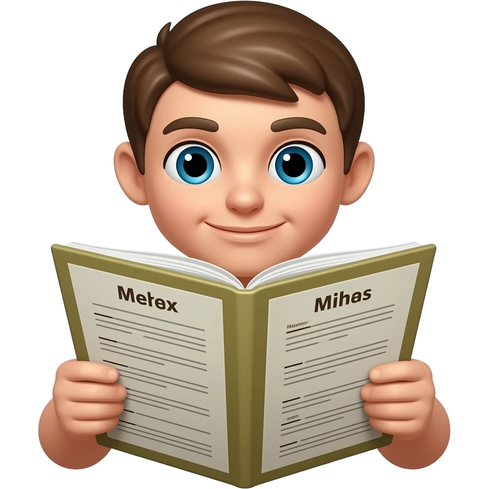 I look at the menu emoji