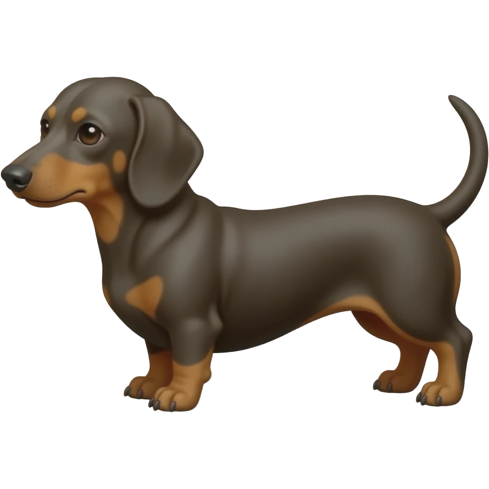 perro salchicha muerto emoji
