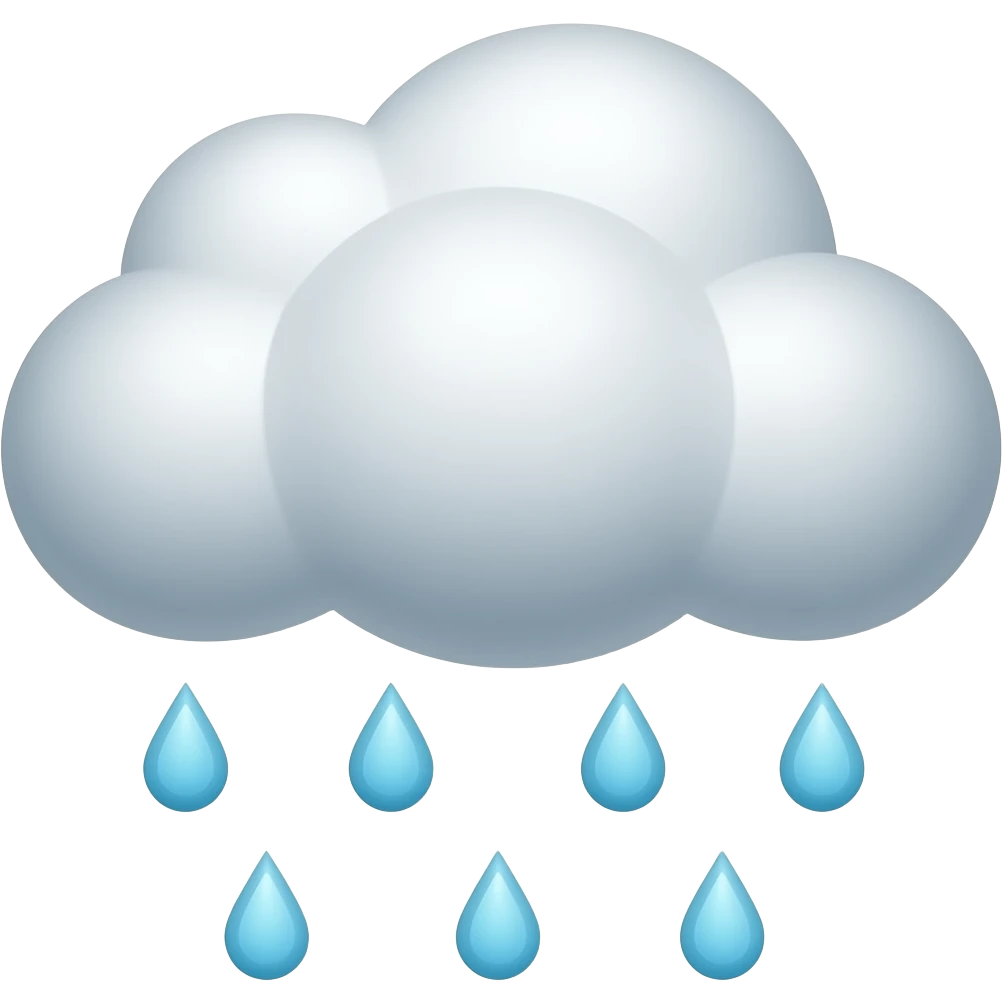 Rain emoji