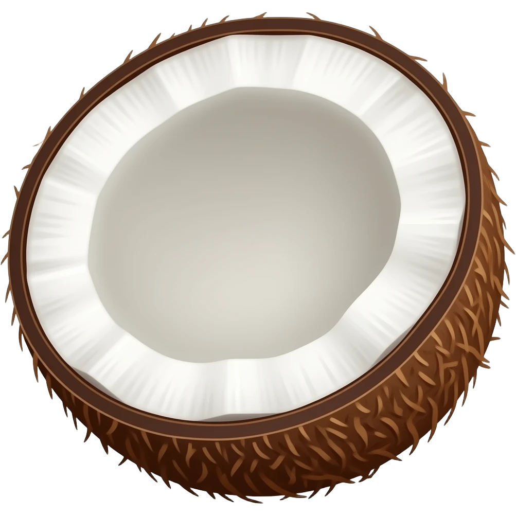 Coconut emoji