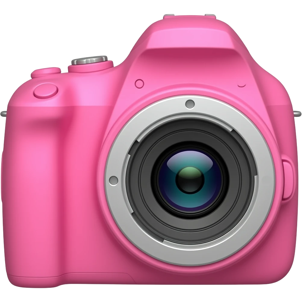 pink digital camera emoji