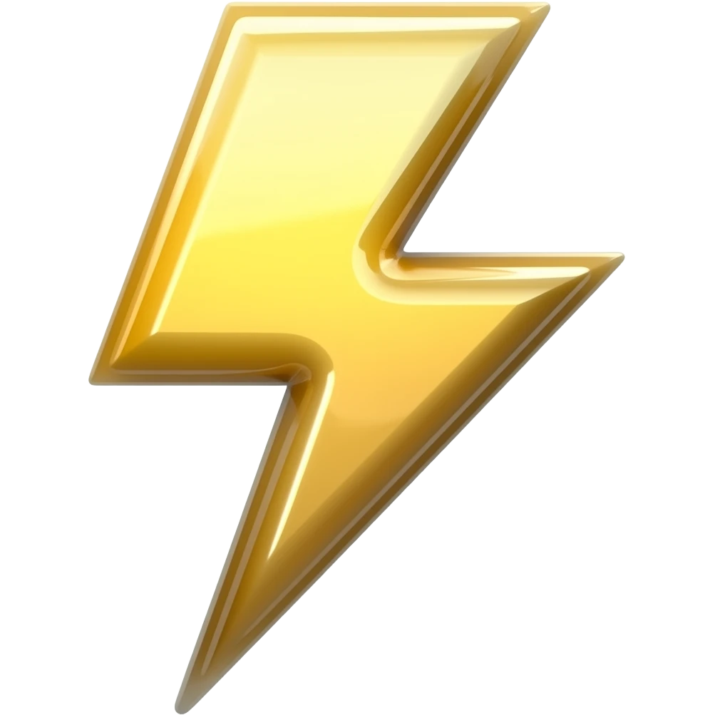tunder 3d one emoji