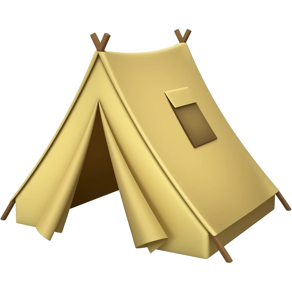 Tent emoji