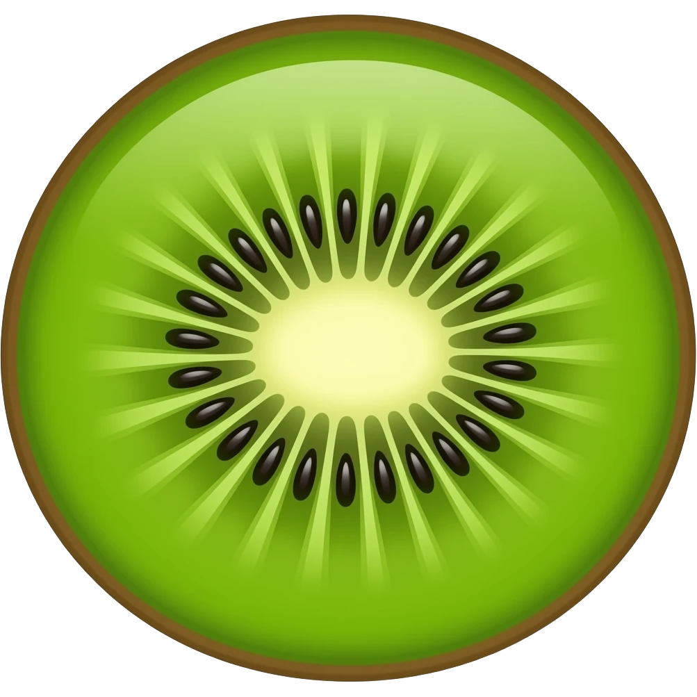 Kiwi cartoon emoji