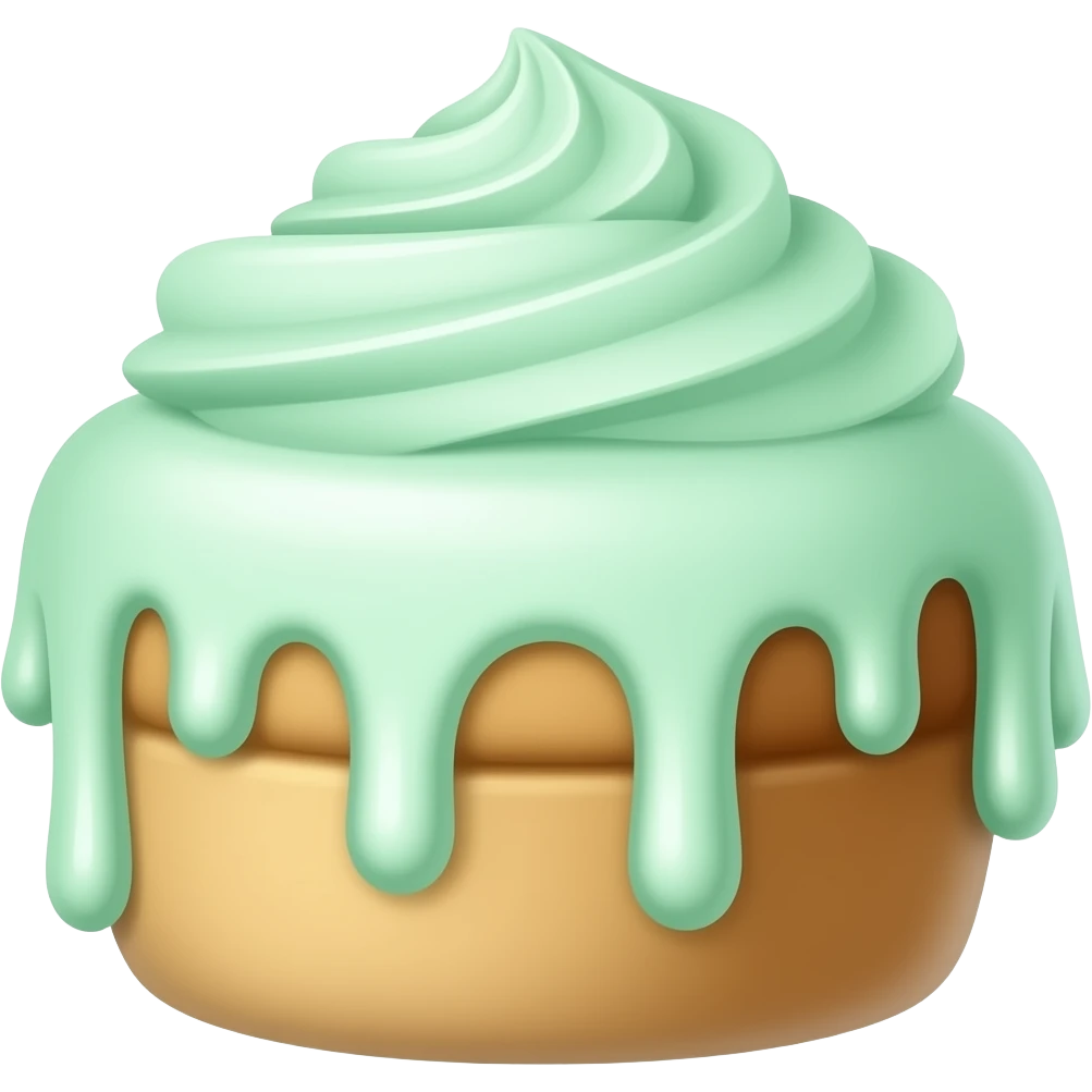Mint Icing emoji