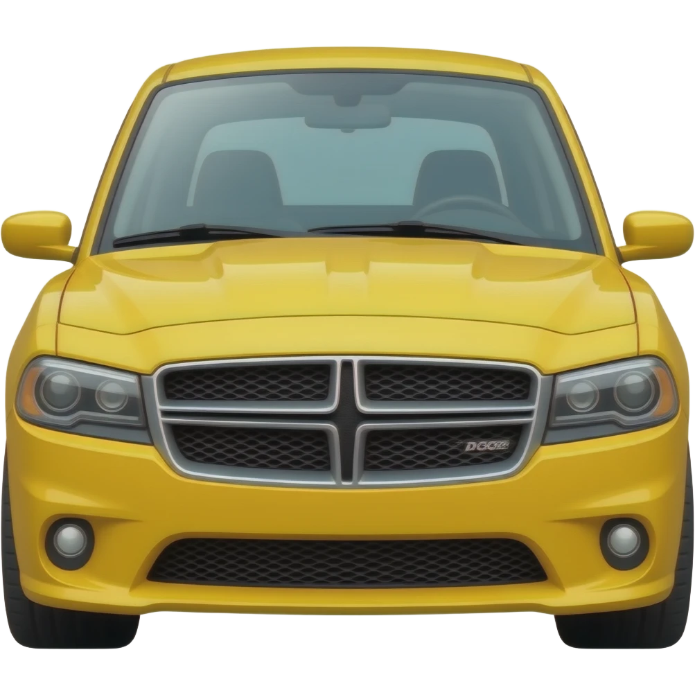 Yellow Dodge emoji