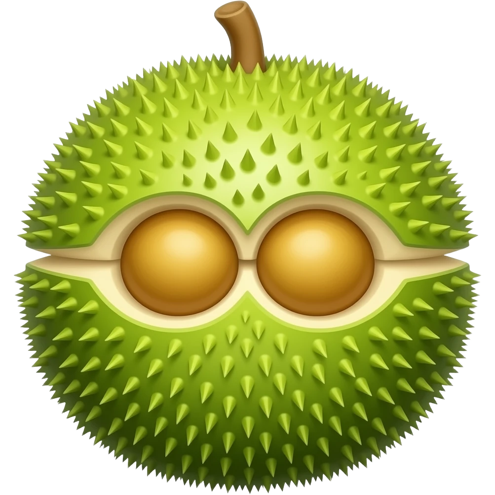 Pangium fruit emoji