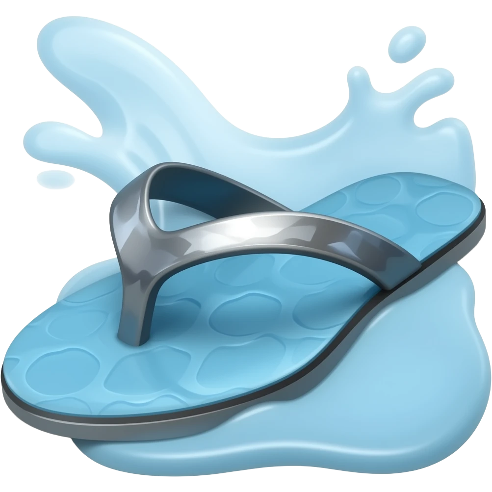 یه کفش آبیت emoji