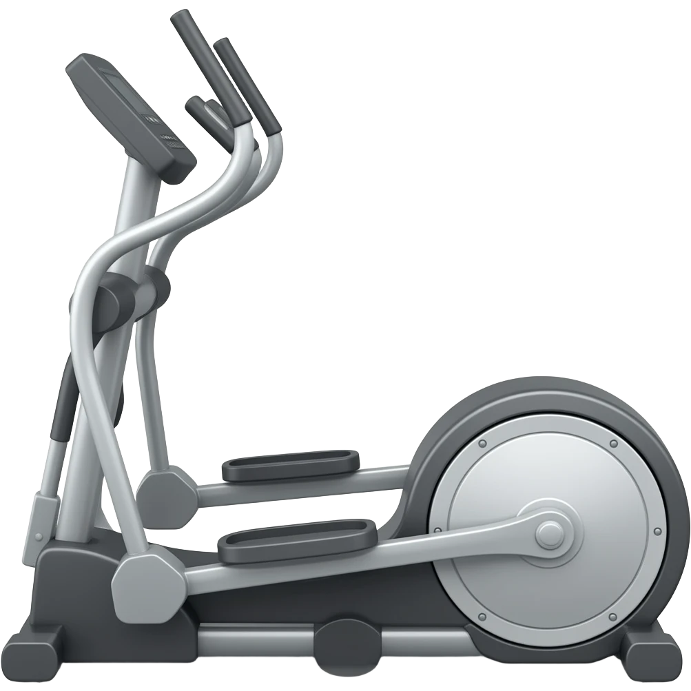 Elliptical cross trainer emoji