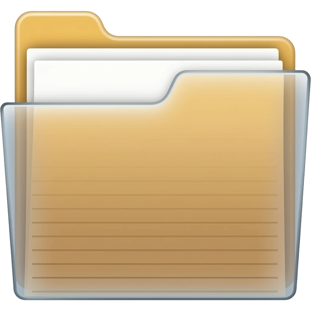 plastic folder emoji