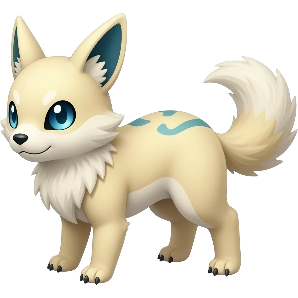 Meowstic-Dialga-Kecleon-Minccino-Furret-hybrid emoji