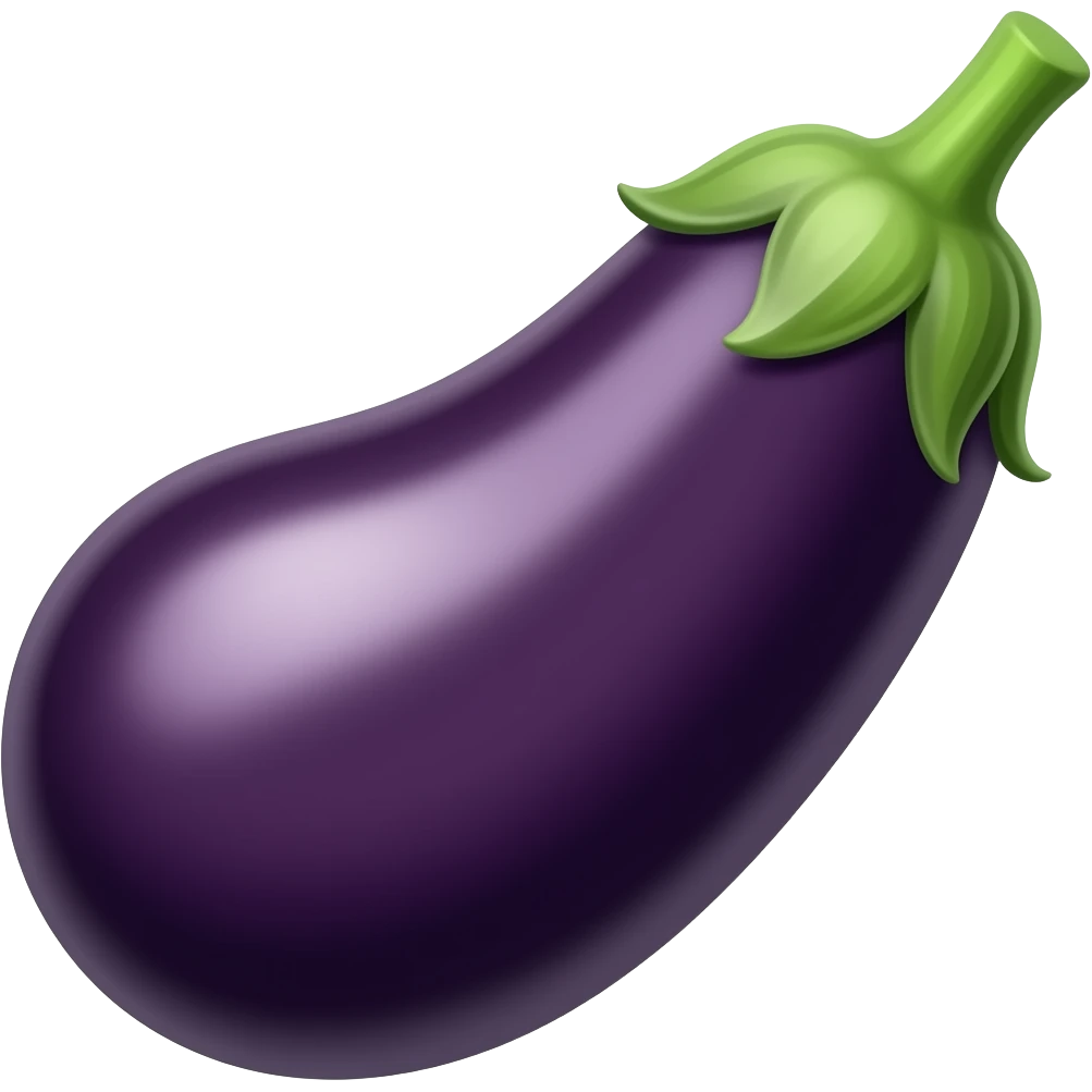 eggplant emoji