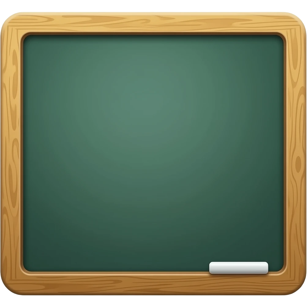 blackboard at rectangular format emoji