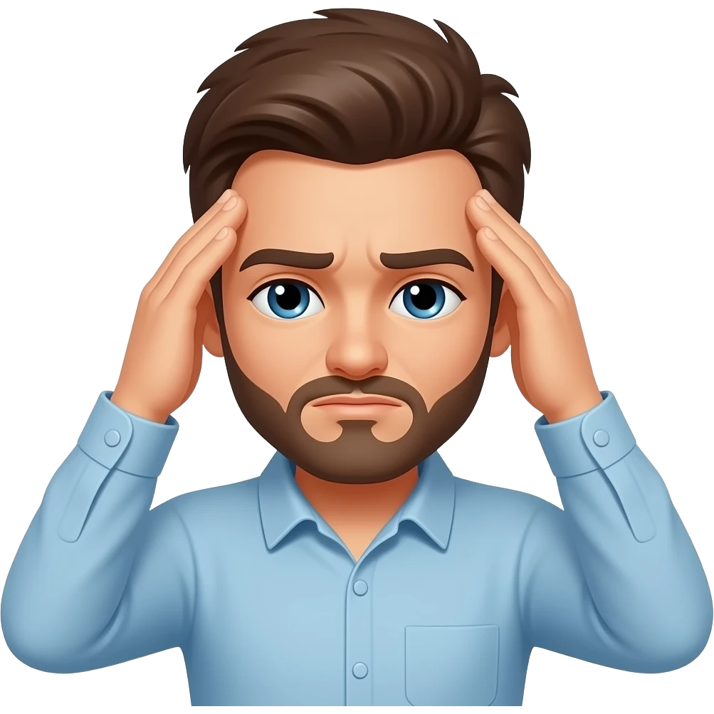 Headache emoji