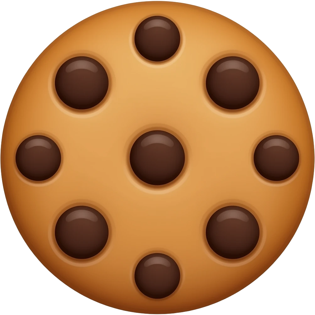 کوکی شکلاتی emoji