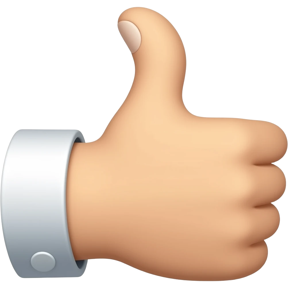 thumbs up emoji